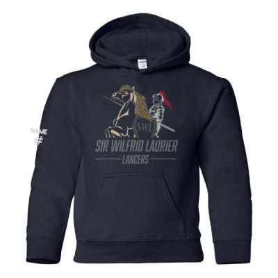 Gildan Youth SWL Knight Printed Hoodie Thumbnail