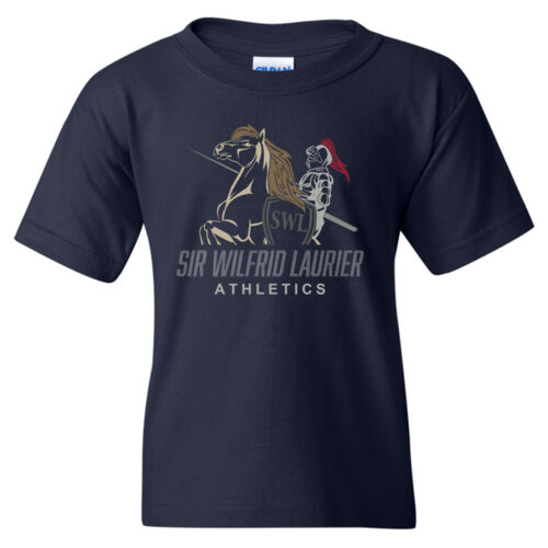 Gildan Youth Athletics Printed T-Shirt Thumbnail
