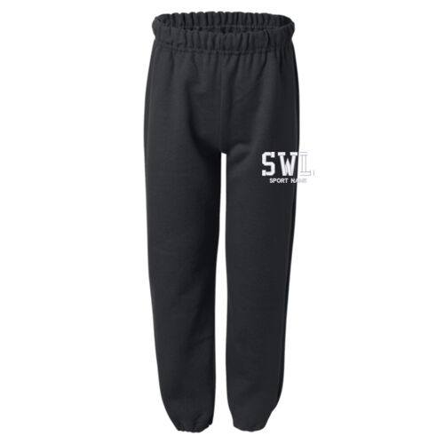 Gildan Youth Custom Athletics Embroidered Sweatpants Thumbnail