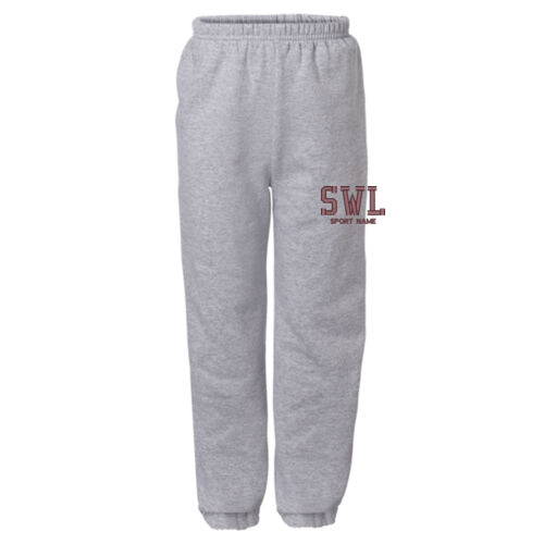 Gildan Youth Custom Athletics Embroidered Sweatpants Thumbnail